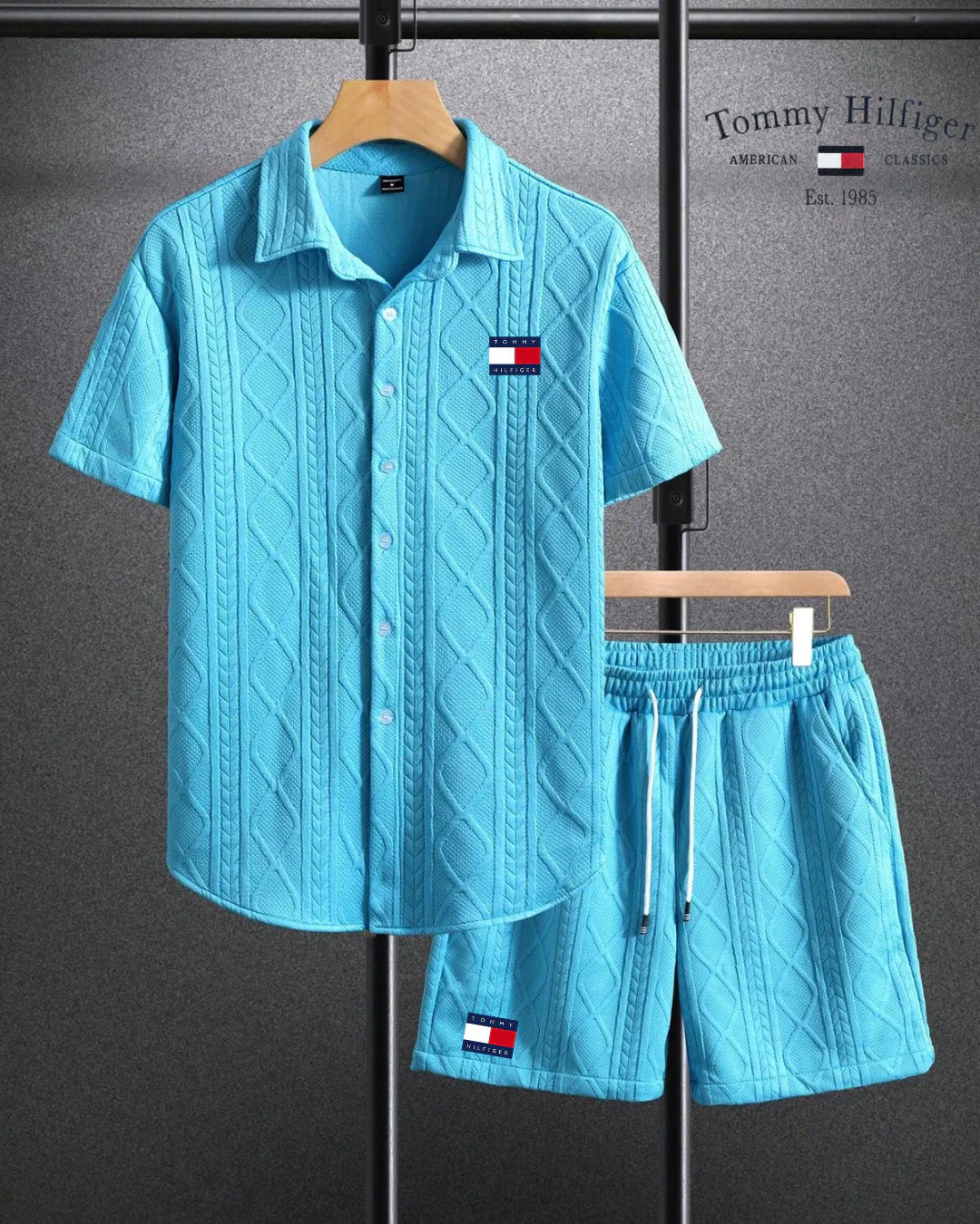 CONJUNTO CAMISA + PANTALÓN CORTO - TOMMY