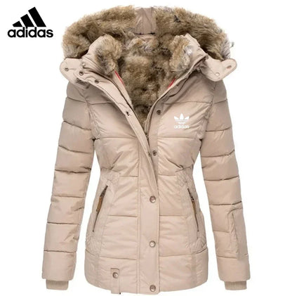 Adidas| giacca con pelliccia 25 da donna