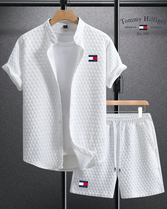 CONJUNTO CAMISA + PANTALÓN CORTO - TOMMY