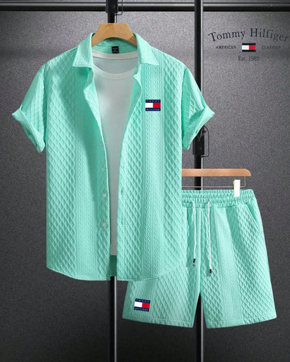 CONJUNTO CAMISA + PANTALÓN CORTO - TOMMY